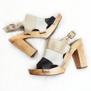 Trina Turk | Pasadena Wooden Block Heels